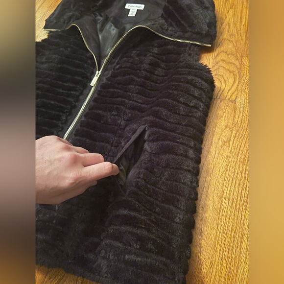 NWT Calvin Klein Zip Up Vest medium - Picture 5 of 11